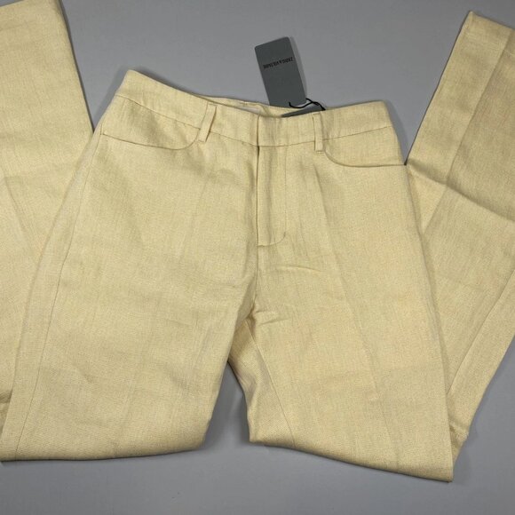 Zadig & Voltaire Pistol Tailored Flare Pants • Size S • Vanilla Yellow - Picture 1 of 10